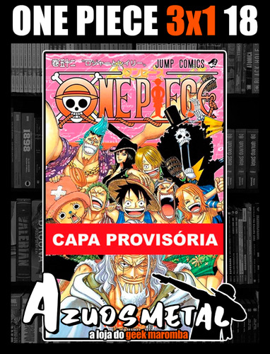 One Piece (3 Em 1) - Vol. 18 [mangá: Panini]